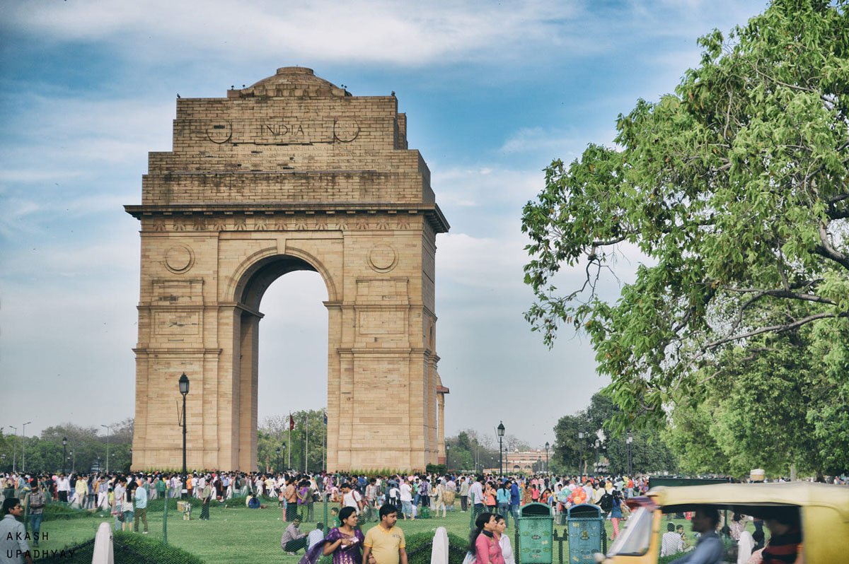 India Gate – Delhi Golden triangle tour package, Best India Destinations Each Month